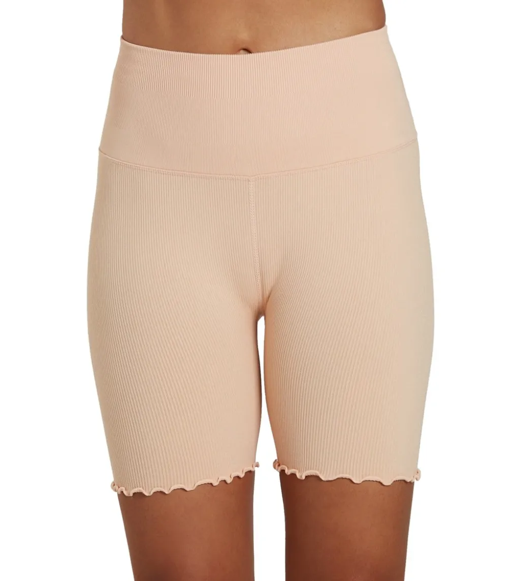Spiritual Gangster Seamless Ruffle Biker