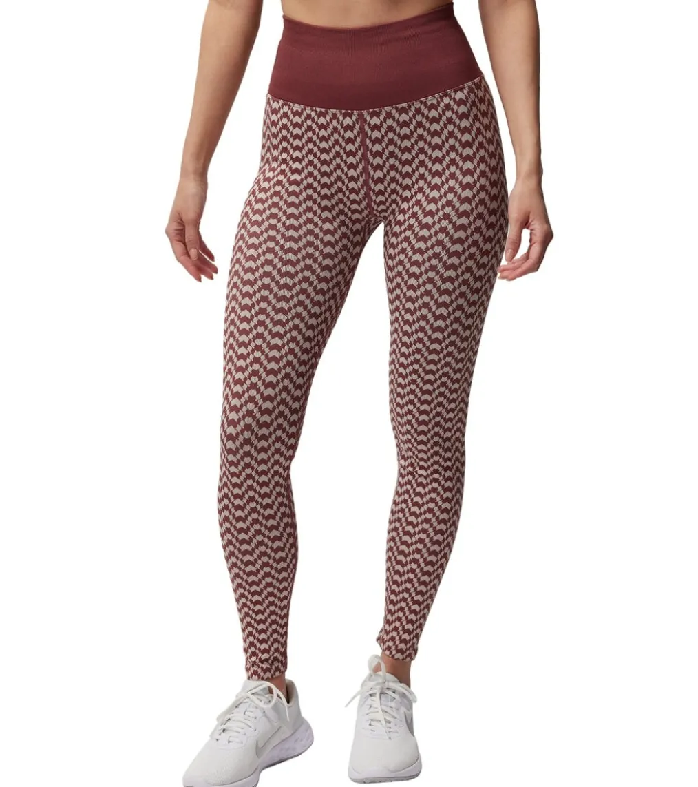 Spiritual Gangster Seamless Jacquard 7/8 Legging