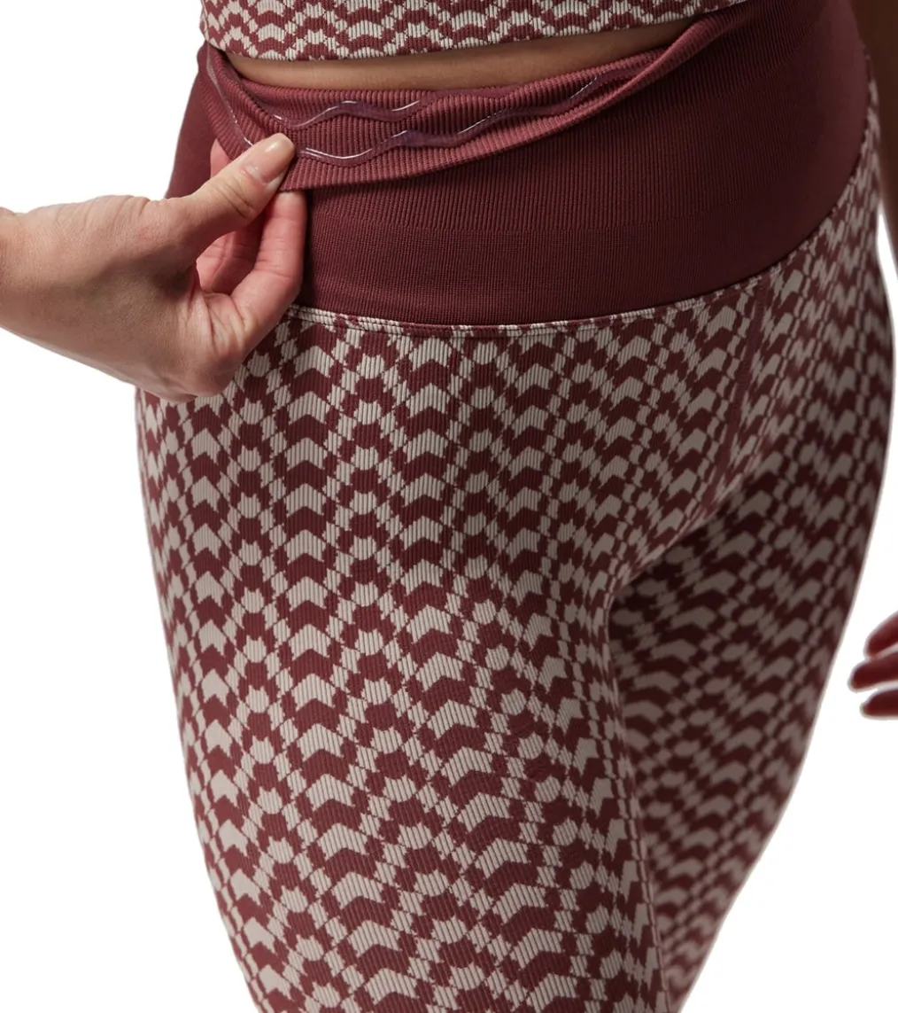 Spiritual Gangster Seamless Jacquard 7/8 Legging