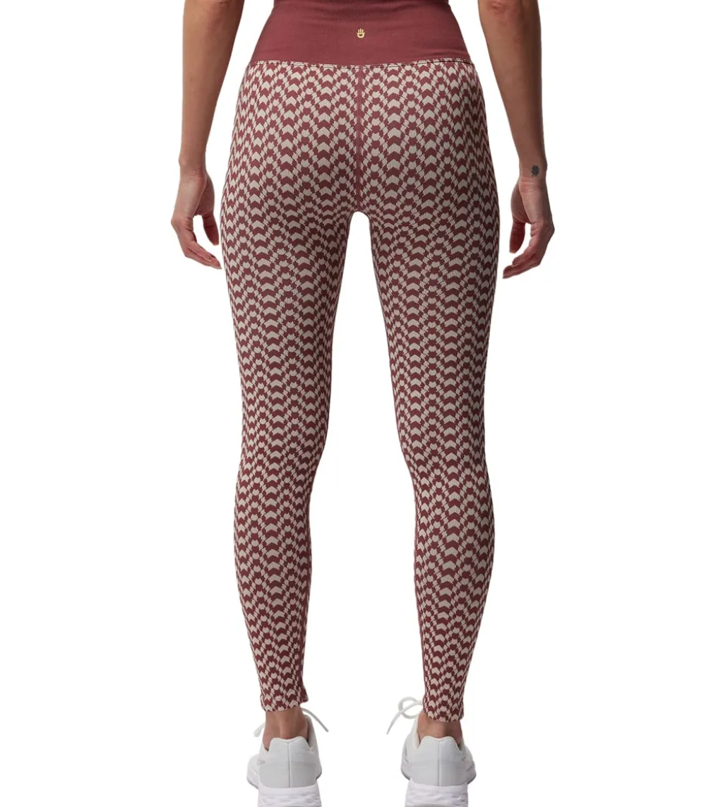 Spiritual Gangster Seamless Jacquard 7/8 Legging