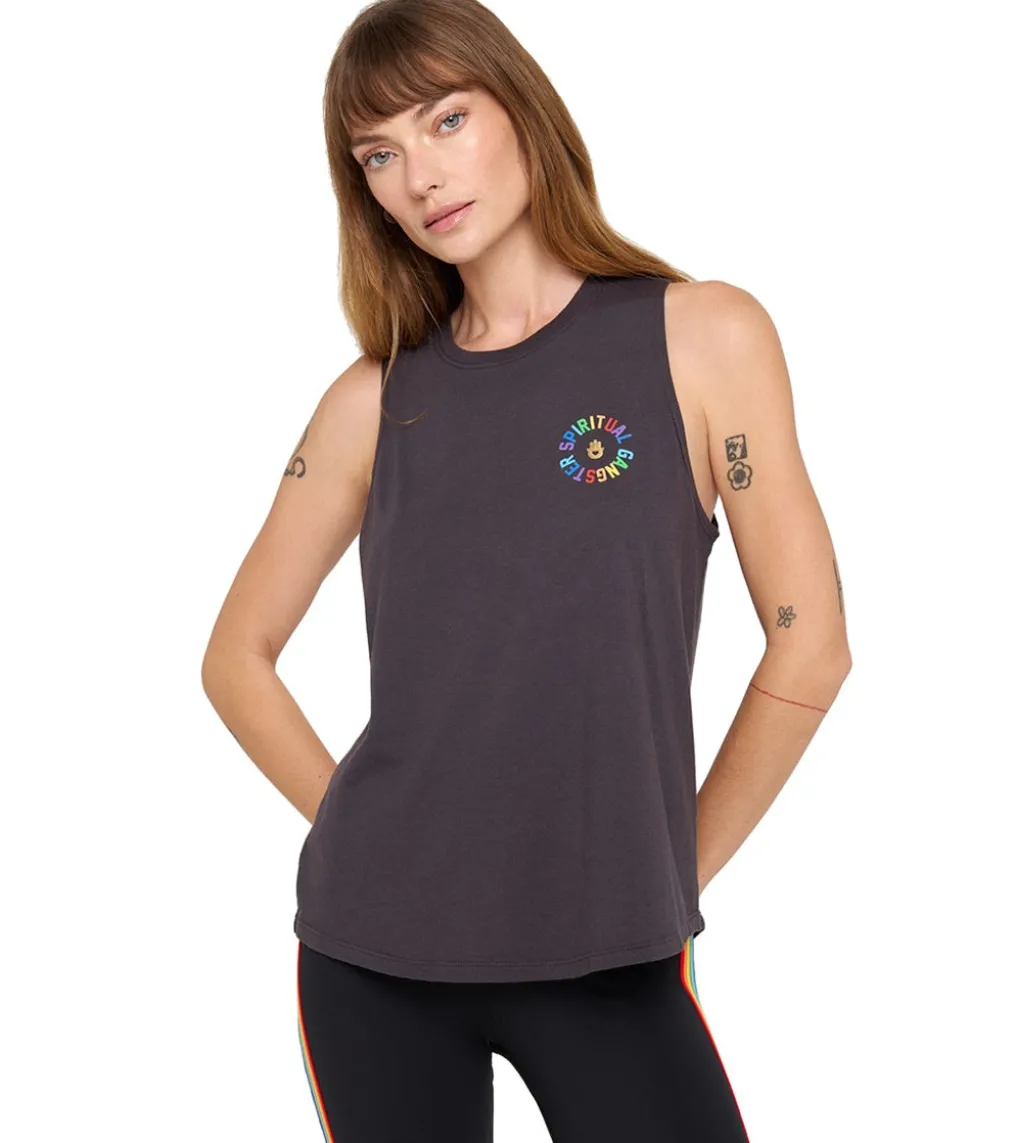 Spiritual Gangster Seventh Ray Jade Tank