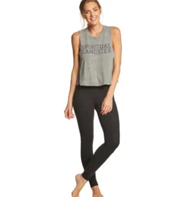 Spiritual Gangster SG Varsity Crop Tank