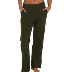 Spiritual Gangster Slim Wide Leg Chenille Pant