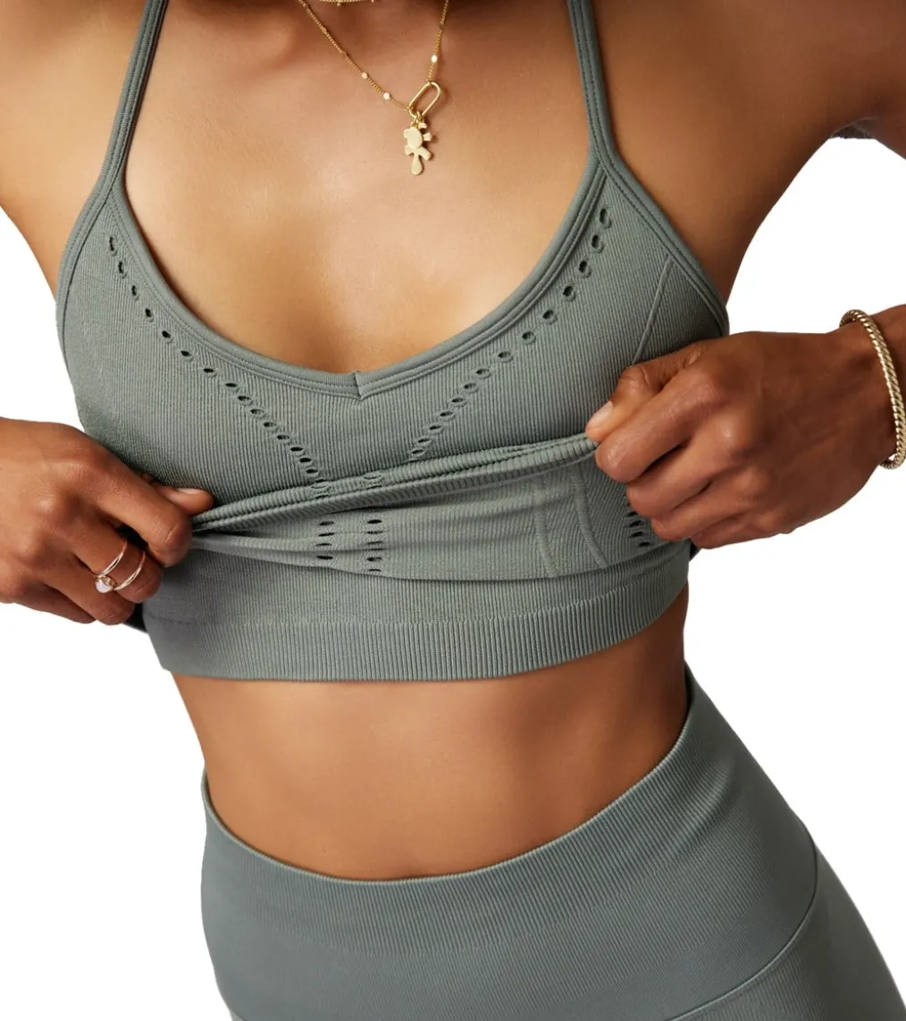 Spiritual Gangster Thea Seamless Crop Tank