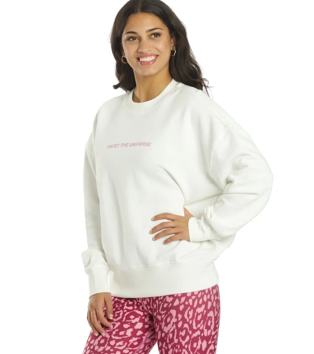 Spiritual Gangster Universe Relaxed Crewneck Pullover