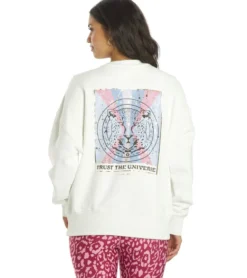 Spiritual Gangster Universe Relaxed Crewneck Pullover