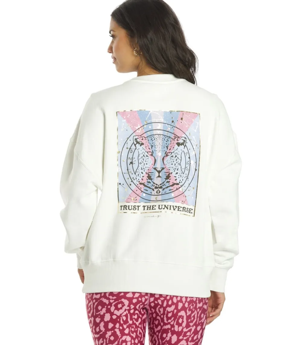 Spiritual Gangster Universe Relaxed Crewneck Pullover