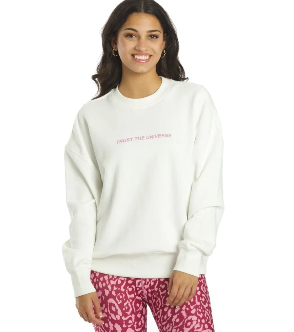 Spiritual Gangster Universe Relaxed Crewneck Pullover
