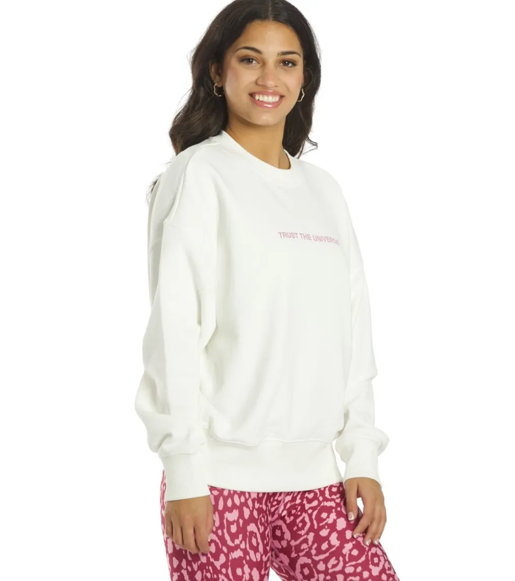 Spiritual Gangster Universe Relaxed Crewneck Pullover