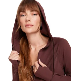 Spiritual Gangster Warm Core Zip Hood Jacket