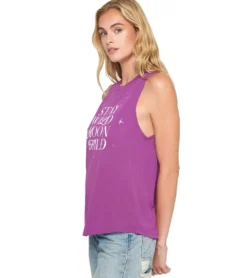 Spiritual Gangster Wild Moon Jade Muscle Tank