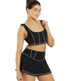 Sporti x Emma Weyant Caviar Ava Cropped Corset Tank