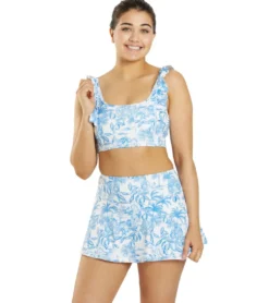 Sporti x Emma Weyant Riviera Ava Cropped Corset Tank