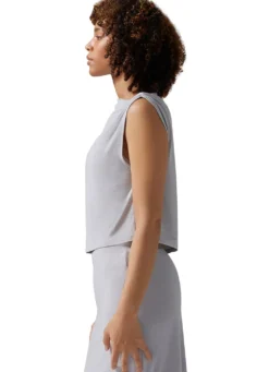 Tavi Brushed Tec Knit Asymmetrical Tee