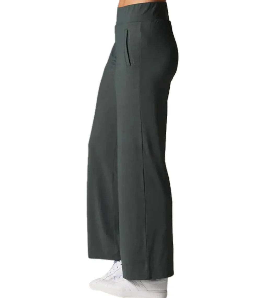Tavi Brushed Tec Knit Wide Leg Pant
