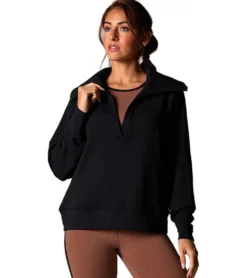 Tavi Cozy Collared Sweatshirt
