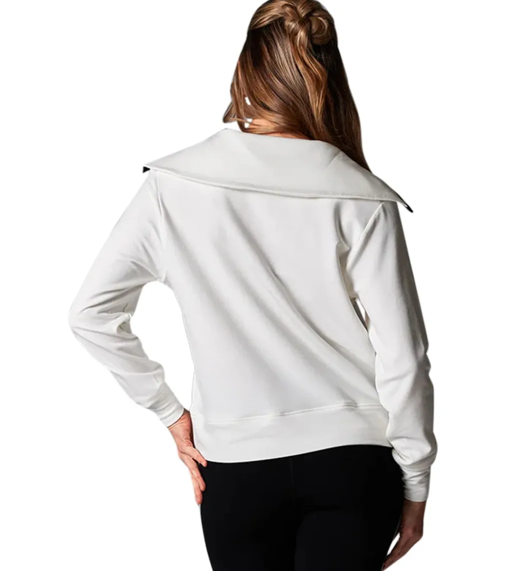 Tavi Cozy Collared Sweatshirt