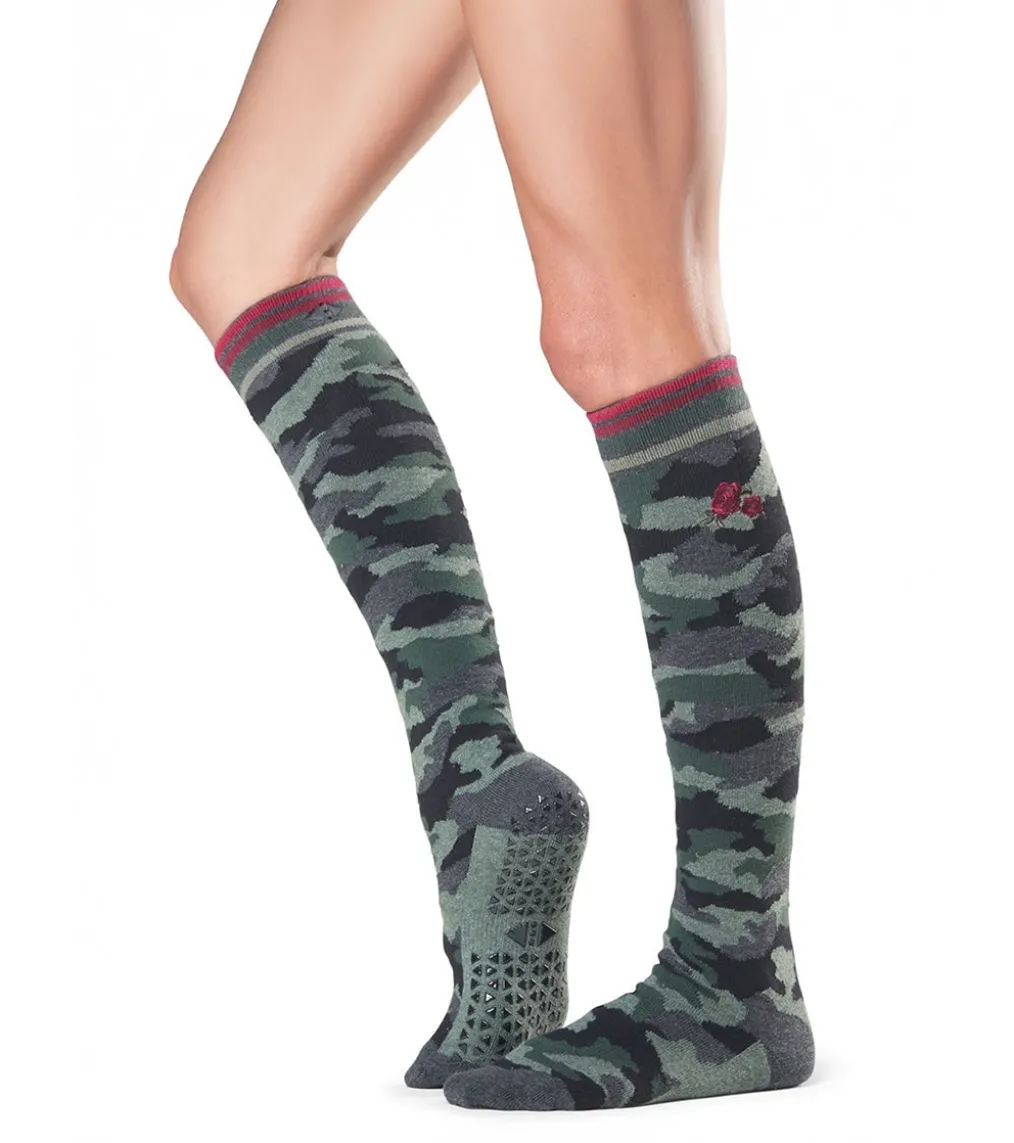 Tavi Jane Knee High Barre Grip Socks