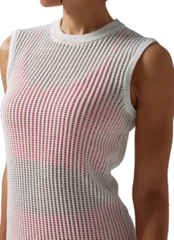 Tavi Retreat Sleeveless Open Knit Dress