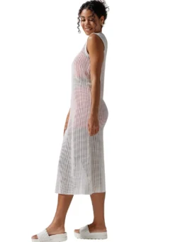 Tavi Retreat Sleeveless Open Knit Dress