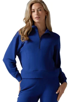 Tavi 3/4 Zip Cozy Fleece Pullover
