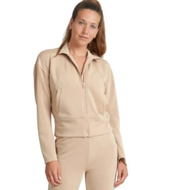 Thrive Societe Bell Sleeve Zip Jacket