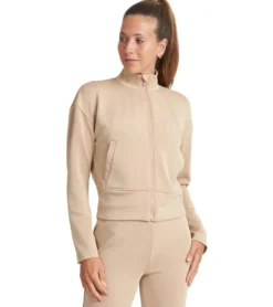 Thrive Societe Bell Sleeve Zip Jacket