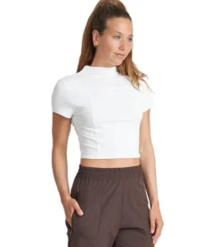 Thrive Societe Mock Neck Tee
