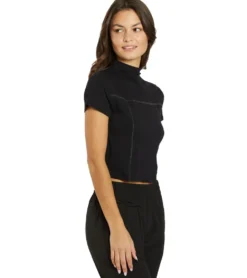Thrive Societe Mock Neck Tee