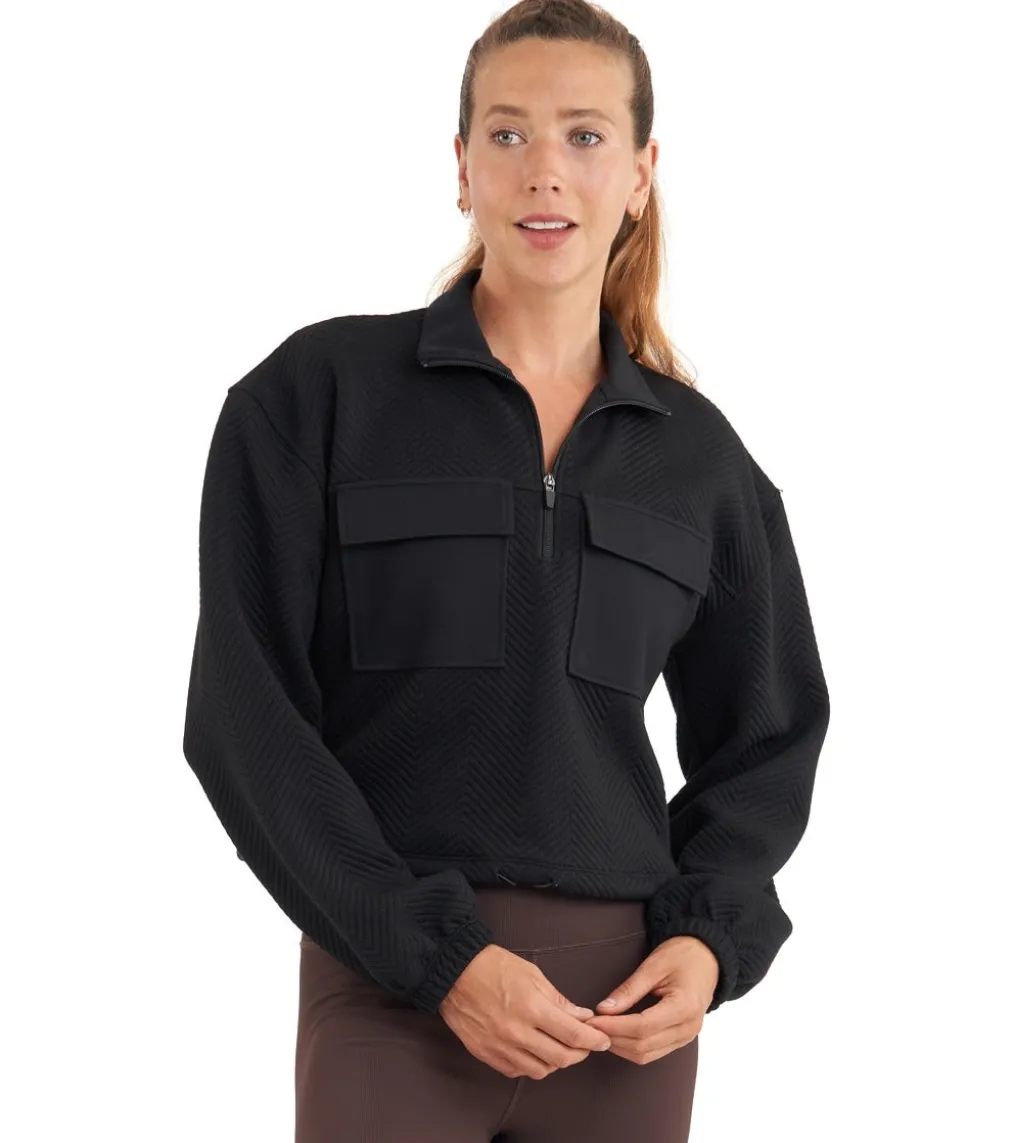 Thrive Societe Patch Pocket Pullover