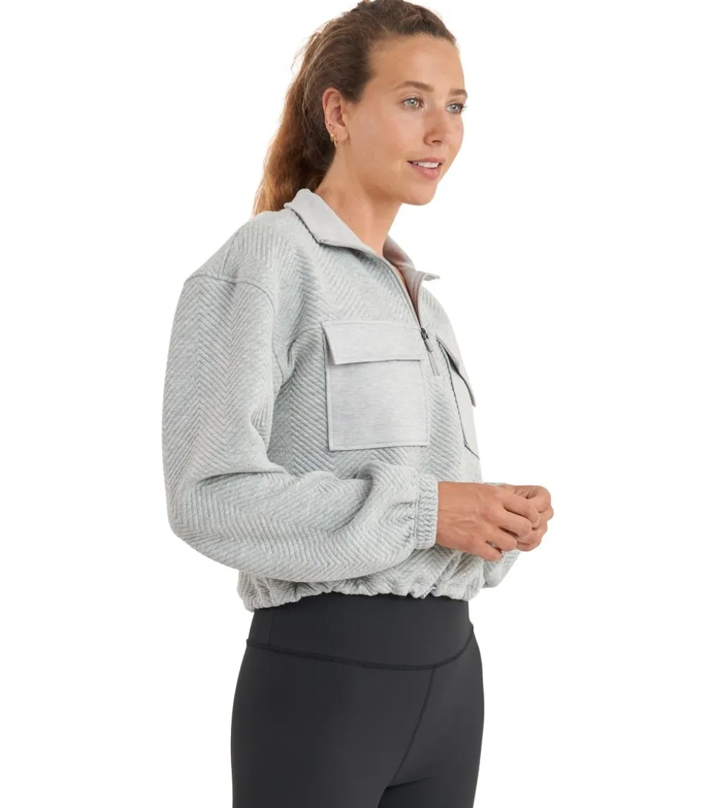 Thrive Societe Patch Pocket Pullover