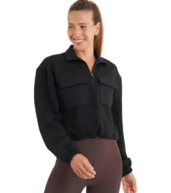 Thrive Societe Patch Pocket Pullover