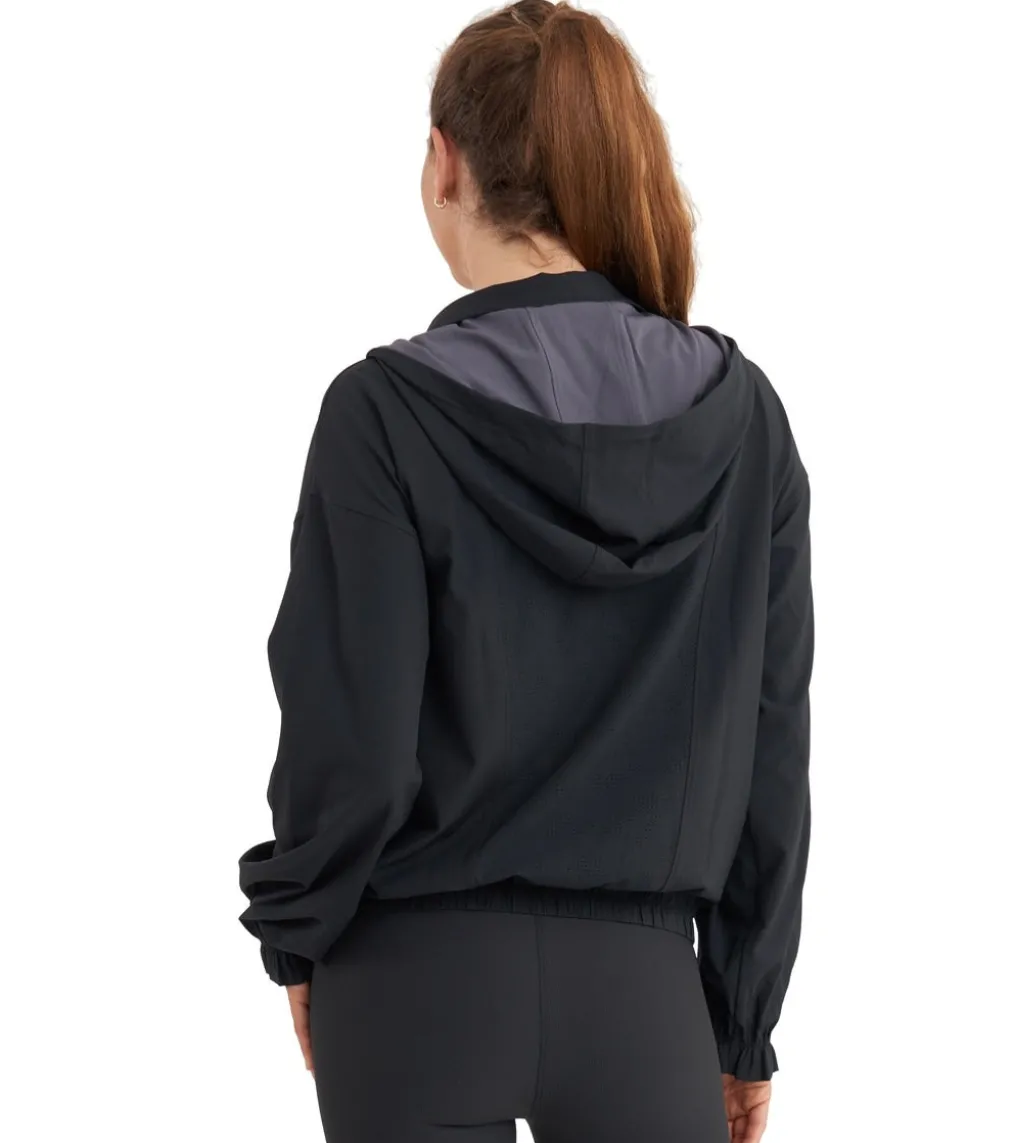 Thrive Societe Perforated Windbreaker