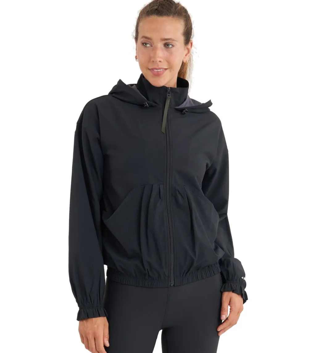 Thrive Societe Perforated Windbreaker