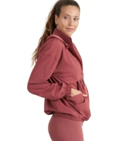Thrive Societe Perforated Windbreaker