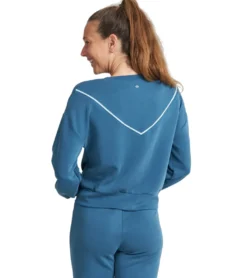 Thrive Societe Piped Blouson Pullover