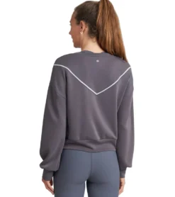 Thrive Societe Piped Blouson Pullover