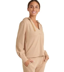 Thrive Societe Pleated Hoodie
