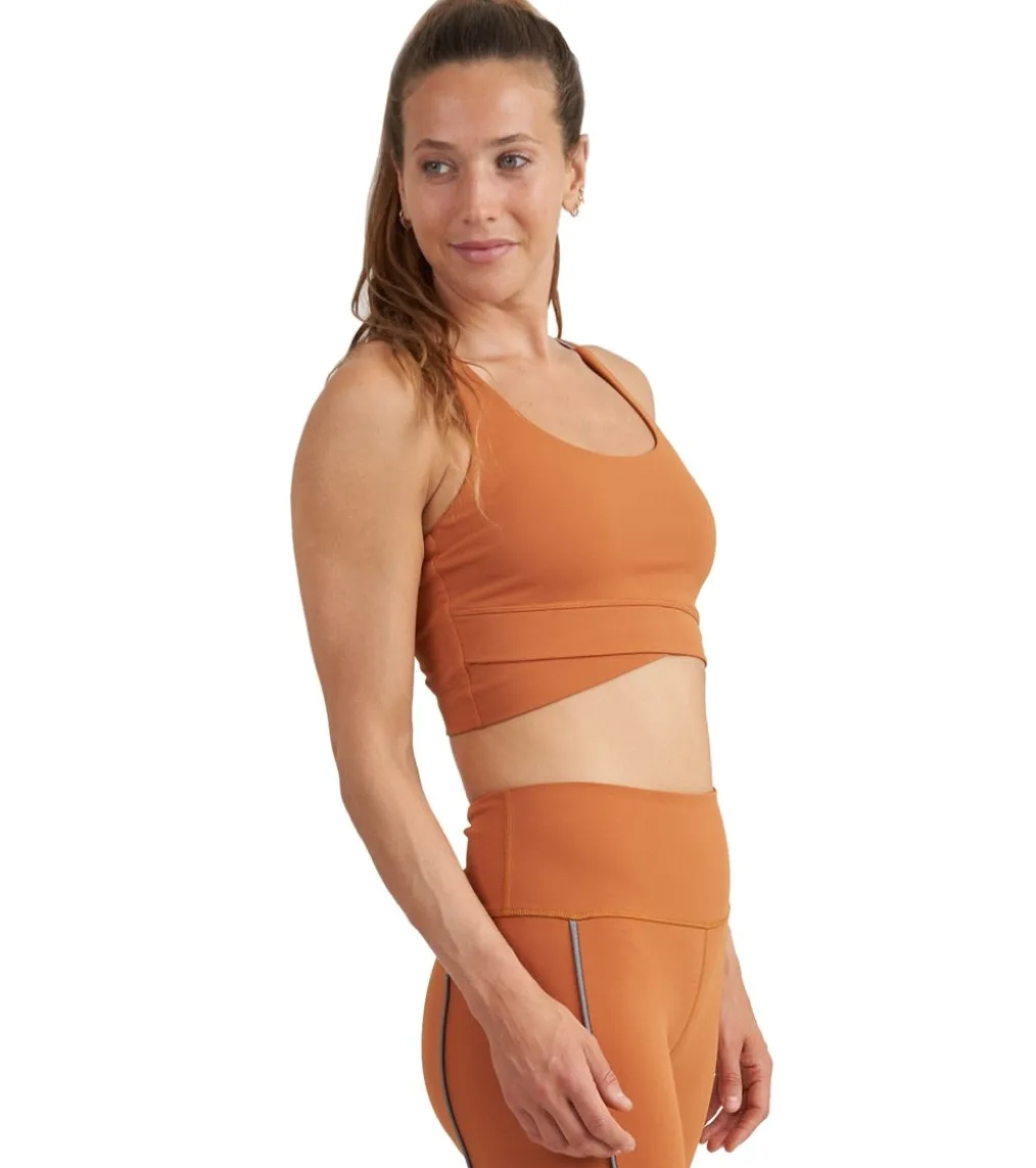 Thrive Societe Reflective Wrap Bra