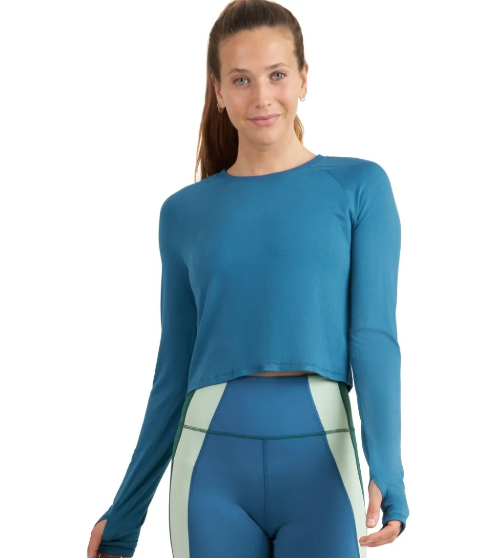Thrive Societe Ruched Back Long Sleeve