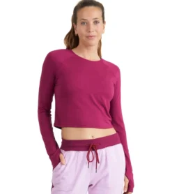 Thrive Societe Ruched Back Long Sleeve