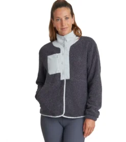 Thrive Societe Sherpa Snap Jacket