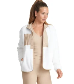 Thrive Societe Sherpa Snap Jacket