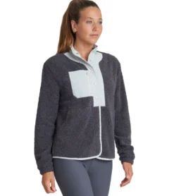 Thrive Societe Sherpa Snap Jacket