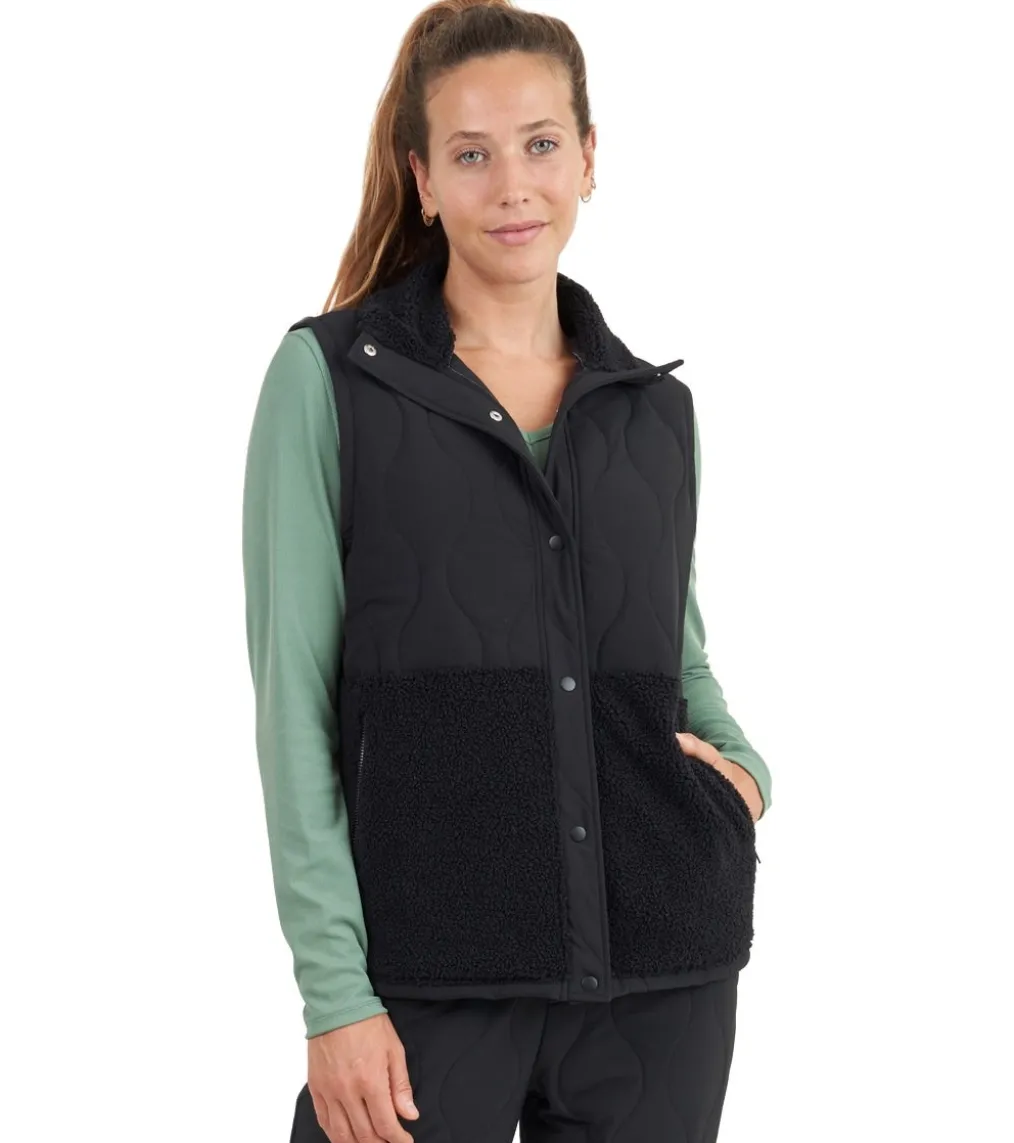 Thrive Societe Teddy Quilted Vest