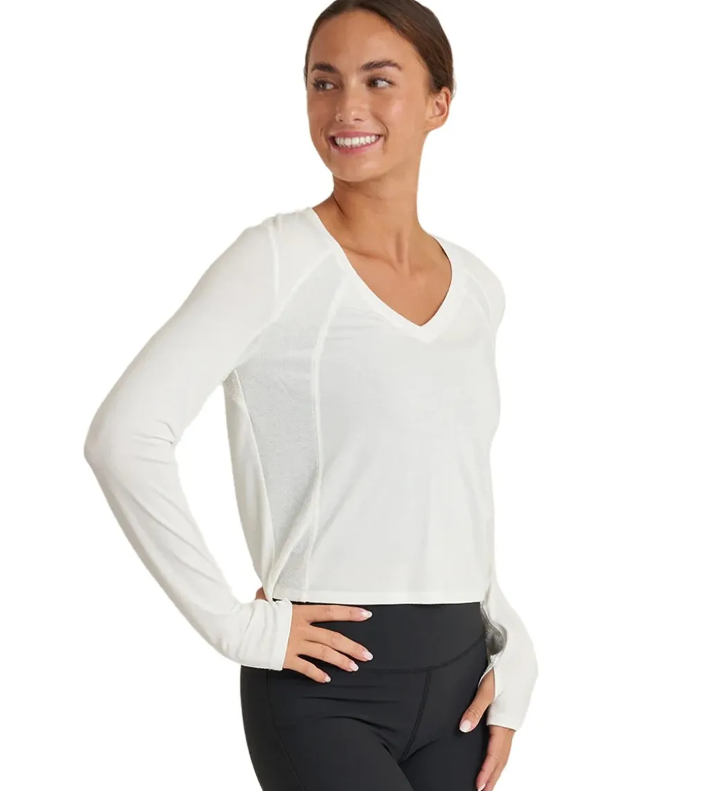Thrive Societe Textured Inset Tee