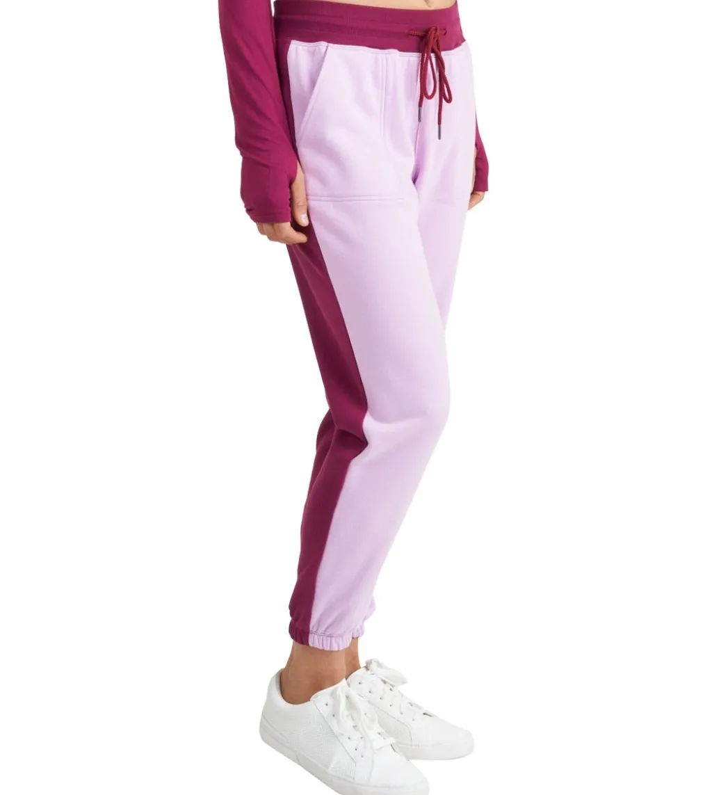 Thrive Societe Zip Color Block Jogger