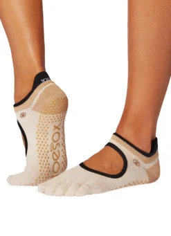 Toesox Bellarina Full-Toe Yoga Grip Socks
