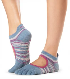 Toesox Bellarina Full-Toe Yoga Grip Socks