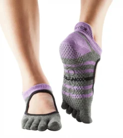 Toesox Bellarina Full-Toe Yoga Grip Socks